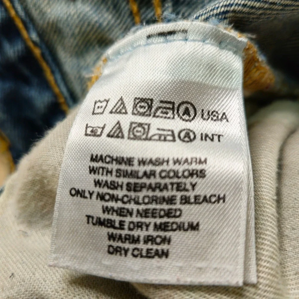 Harley Davidson Jeans Mens Size 36x32‎ Blue Denim Biker Motorcycle Casual